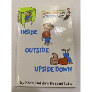 Inside Outside Upside Down Childrens Book By Stan & Jan Berenstain